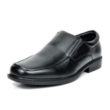 Wholesale Manufacture Men's Square Toe Leather Upper Slip-on Dress Shoes